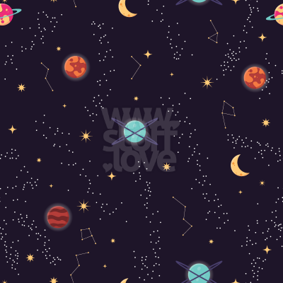 Verlinkte Abbildung des Stoffmusters mit dem   DIY Eis Schultüte 70cm . Linked zur laufenden Meterware mit diesem Muster bei www.stoff.love.