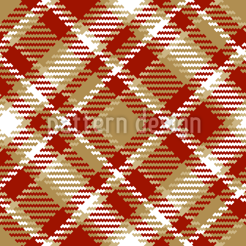 Lovely Tartan Seamless Vector Pattern Design