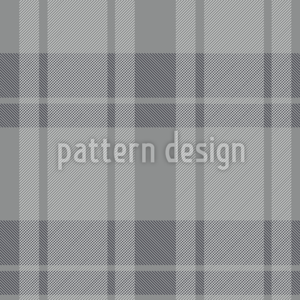 Tartan Gr&aring; S&ouml;ml&ouml;s vektorm&ouml;nsterdesign