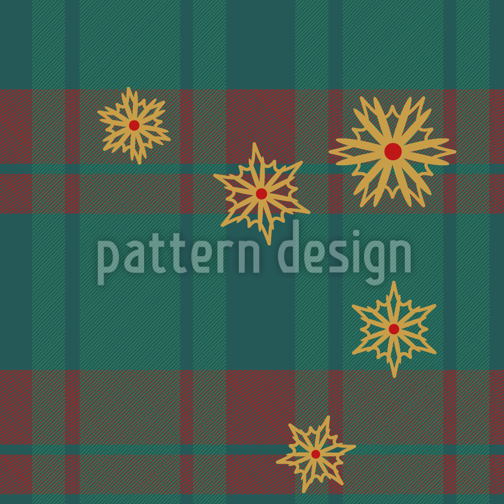 &Eacute;toiles &eacute;cossaises Motif Vectoriel Sans Couture