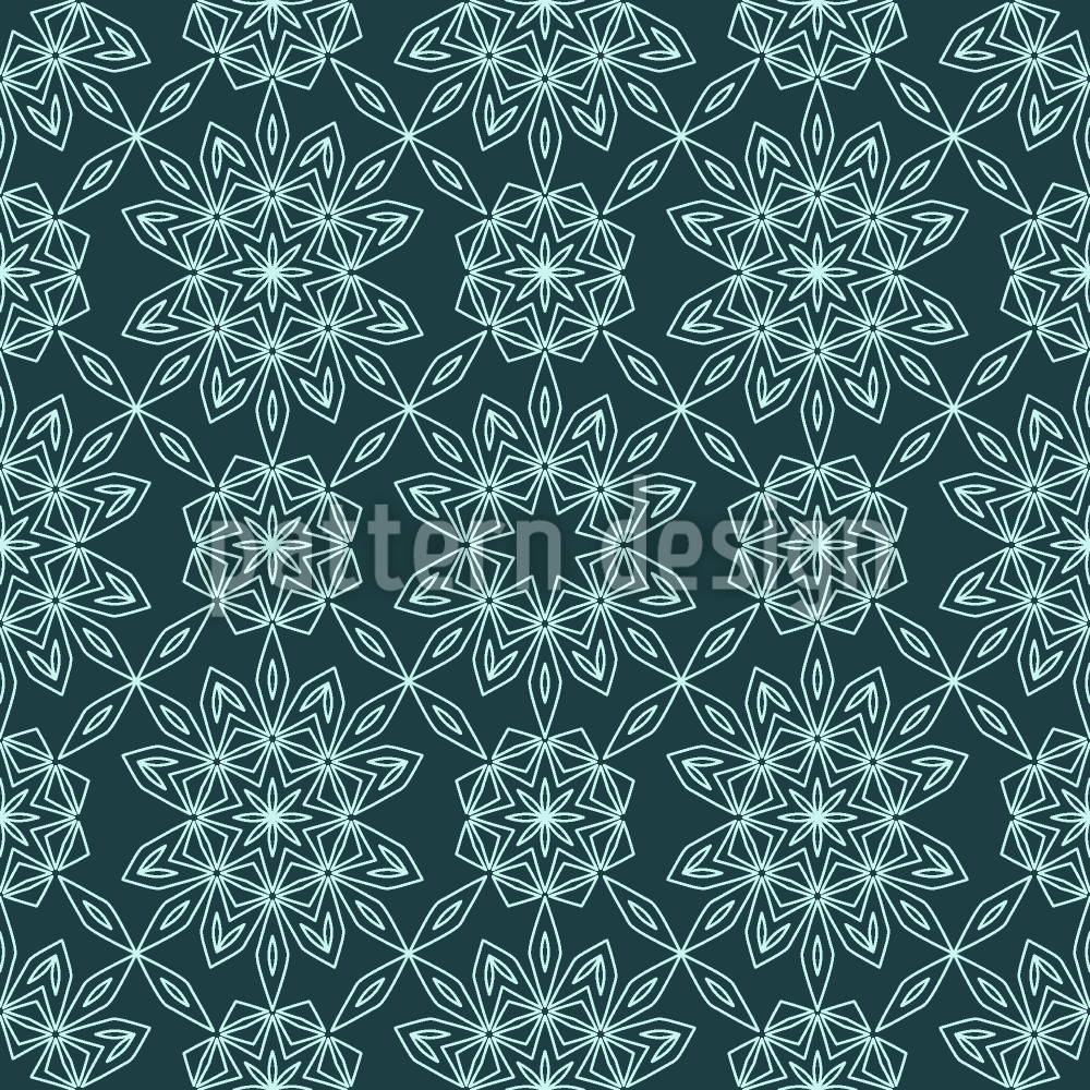 Blommor Sl&ouml;ja S&ouml;ml&ouml;s vektorm&ouml;nsterdesign