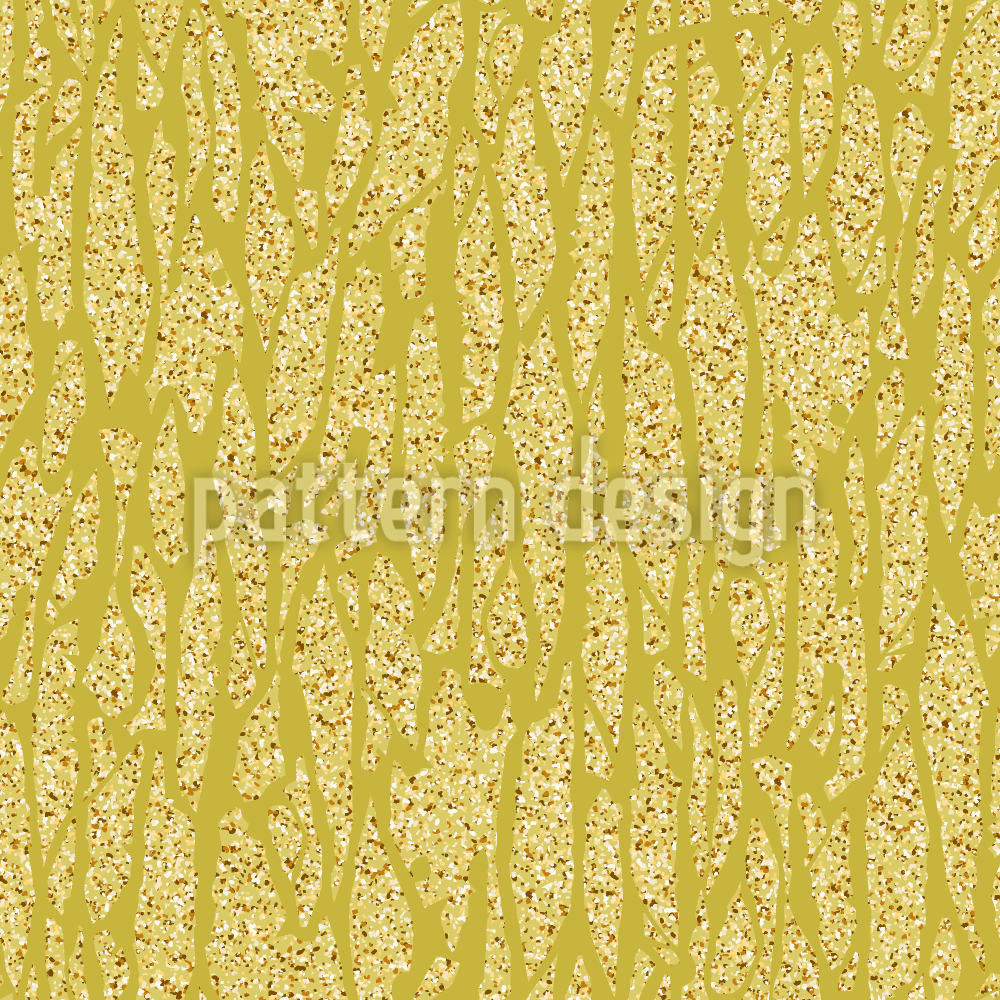 Cracked Goldfoil Seamless Vector Pattern Design
